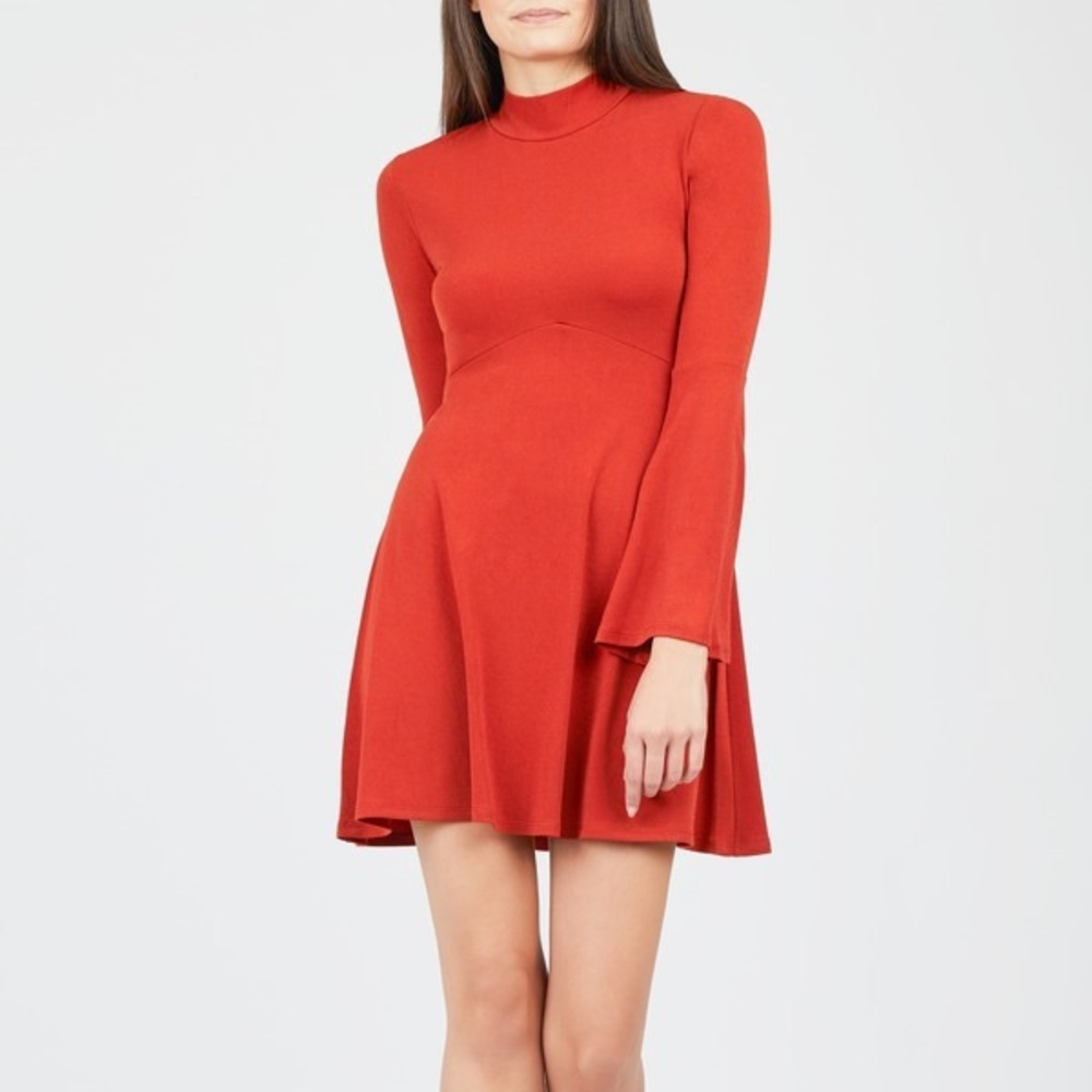 Bell sleeve BCBG dress